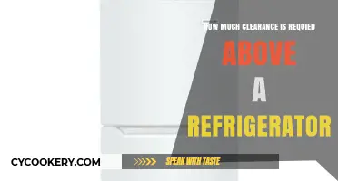 Optimal Refrigerator Clearance: Essential Space Above for Efficiency and Safety