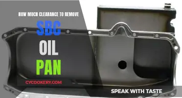 SBC Oil Pan: Clearance Required for Removal