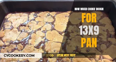 Cookie Dough for a 13x9 Pan: How Much?