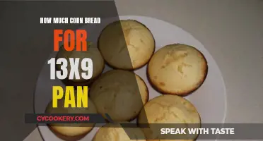 Corn Bread Baking: 13x9 Pan