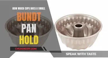 Small Bundt Pan: How Many Cups?