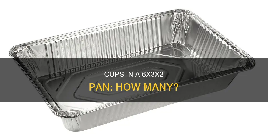 how much cups in a 6x3x2 pan