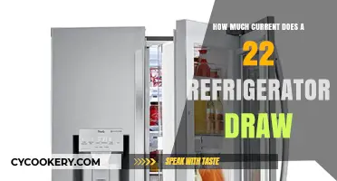 Understanding Refrigerator Power Consumption: Current Draw of a 22-Cubic-Foot Fridge