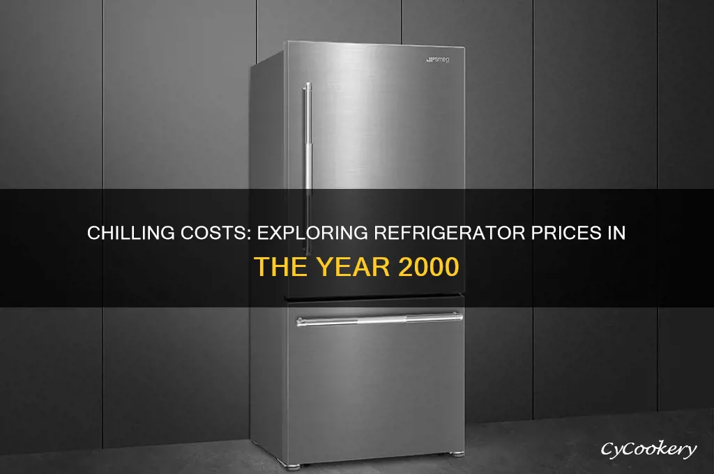 how much did a refrigerator cost in 2000