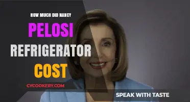 Nancy Pelosi's Refrigerator Cost: Unveiling the Price Tag and Controversy