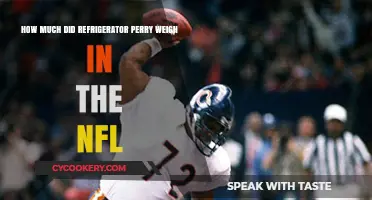 Refrigerator Perry's NFL Weight: Uncovering the Massive Figure