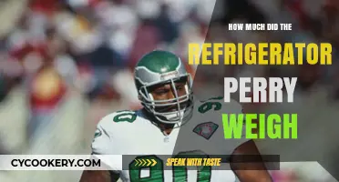 Unveiling the Surprising Weight of the Refrigerator Perry