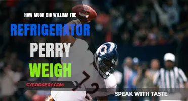 William 'The Refrigerator' Perry's Weight: Unveiling the NFL Legend's Massive Frame