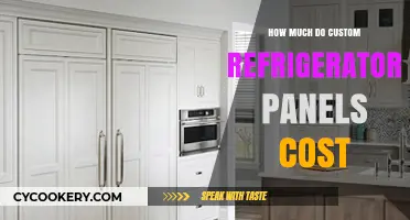 Custom Refrigerator Panels: Unveiling the Cost of Personalized Kitchen Luxury