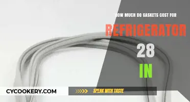 Refrigerator Gasket Costs: 28-Inch Models Pricing Guide