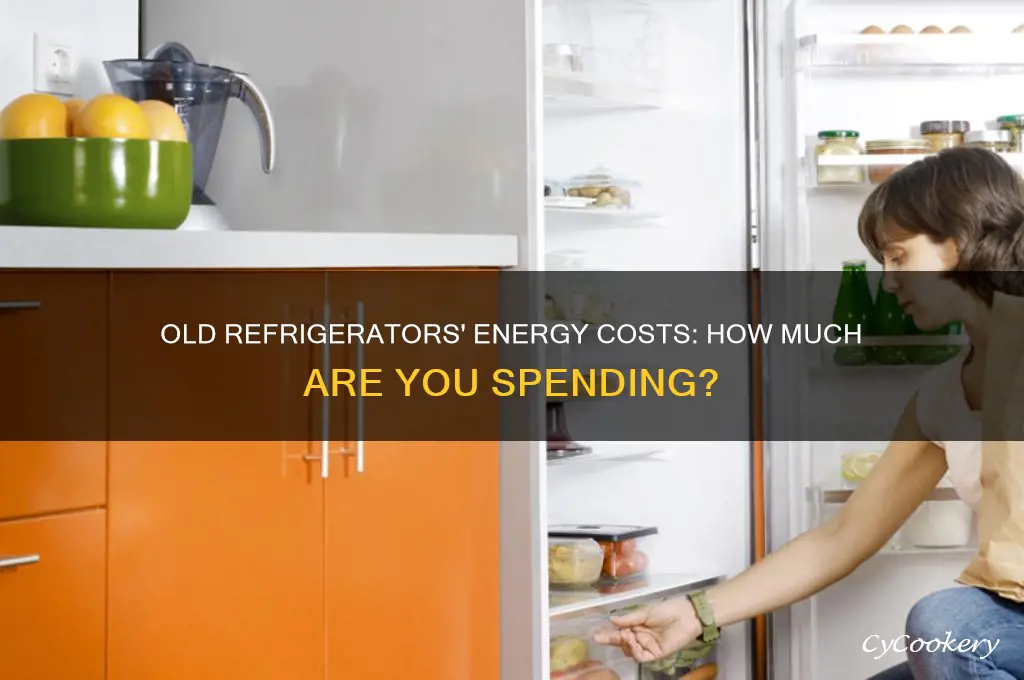 how much do old refrigerators cost to run