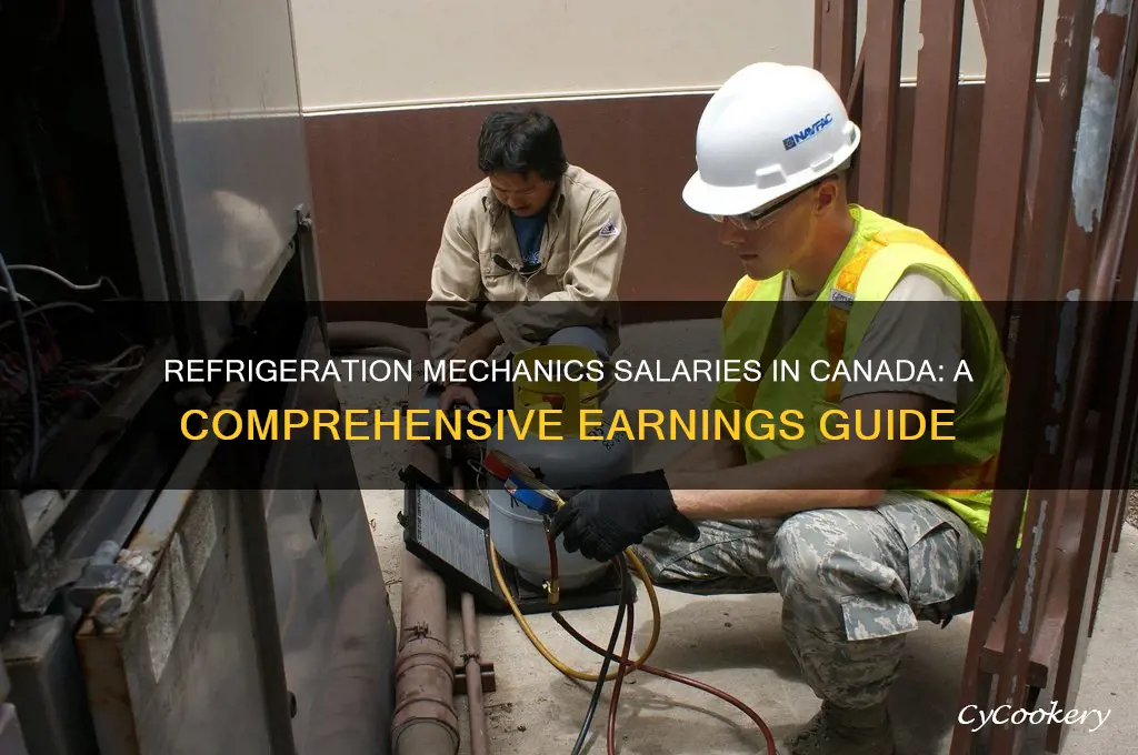 how much do refrigeration mechanics make in canada