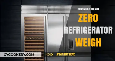 Sub-Zero Refrigerators: Unveiling Their Weight and Installation Considerations