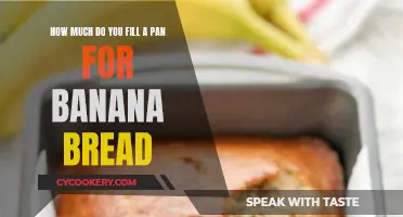 Banana Bread Baking: Filling the Pan