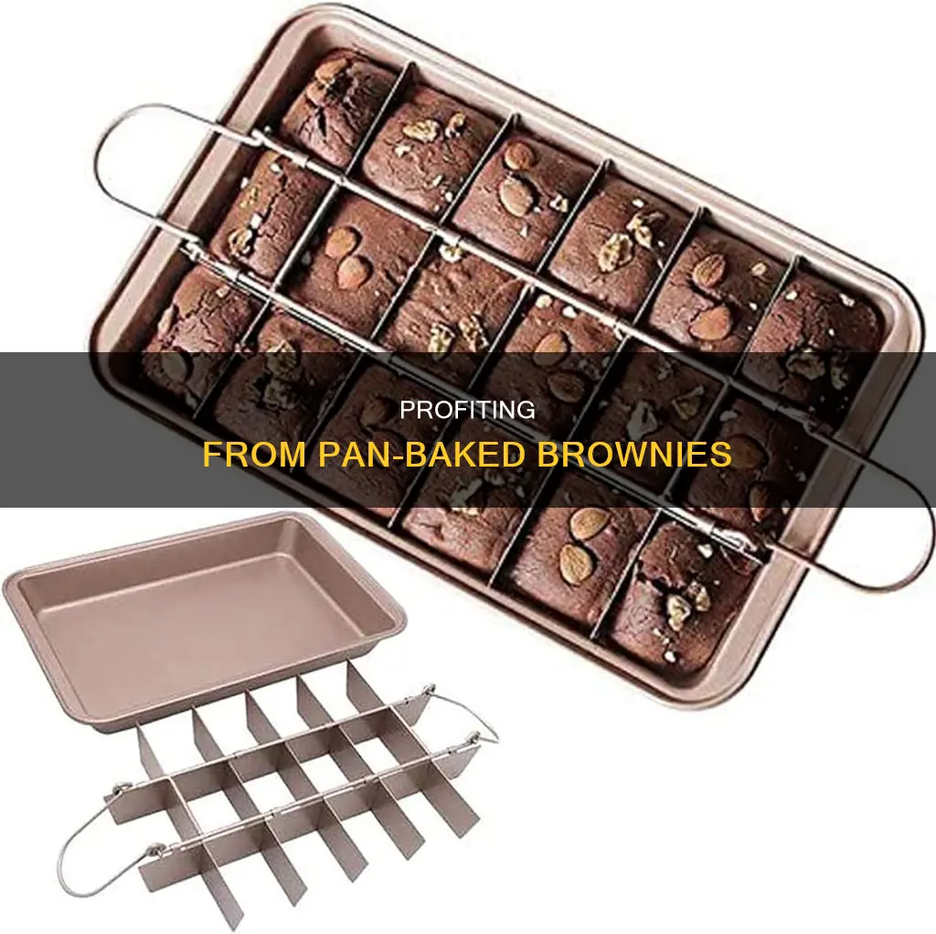 how much do you sell a pan of brownies