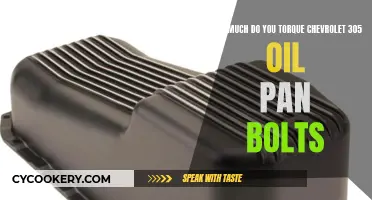 Torquing Chevrolet 305 Oil Pan: Precise Bolt Tightening Guide