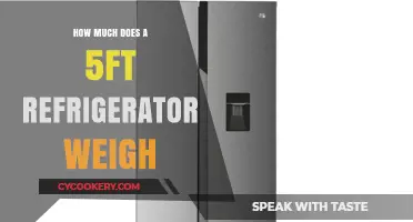 What’s the Weight of a 5ft Refrigerator? A Quick Guide