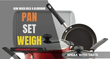 Aluminum Pan Sets: Weights and Measures