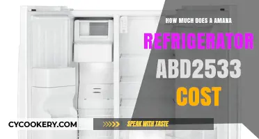 Amana Refrigerator ABD2533 Price Guide: Cost and Features Explained