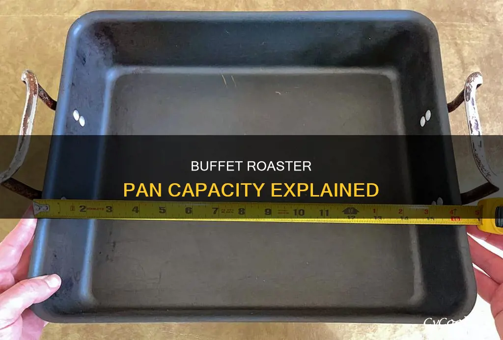 how much does a buffet roaster pan hold