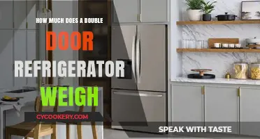Double Door Refrigerator Weight: What to Expect Before Buying