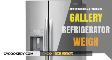 Frigidaire Gallery Refrigerator Weight: A Comprehensive Guide to Models