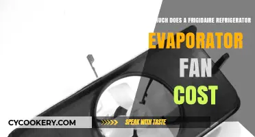 Frigidaire Refrigerator Evaporator Fan Cost: What to Expect