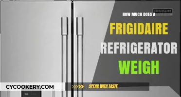 Frigidaire Refrigerator Weight Guide: What to Expect Before Buying