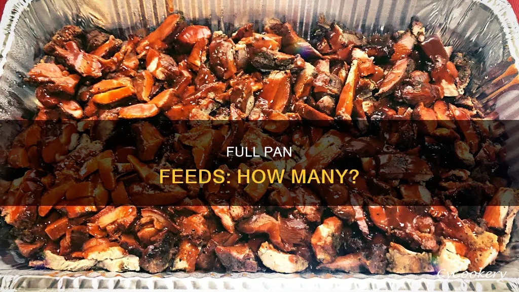 how much does a full pan feed