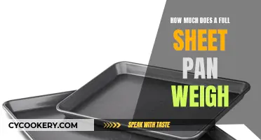 Sheet Pan Weight: Full Facts