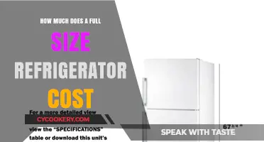Full-Size Refrigerator Cost Guide: What to Expect When Buying