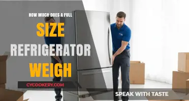 Full-Size Refrigerator Weight: What to Expect and Why It Matters