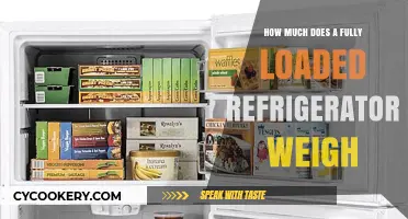 Fully Loaded Refrigerator Weight: Unveiling the Surprising Heaviness Inside