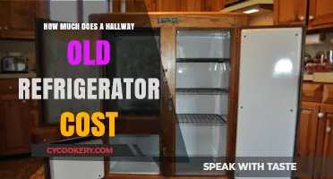 Old Hallway Refrigerator Cost: What to Expect When Buying