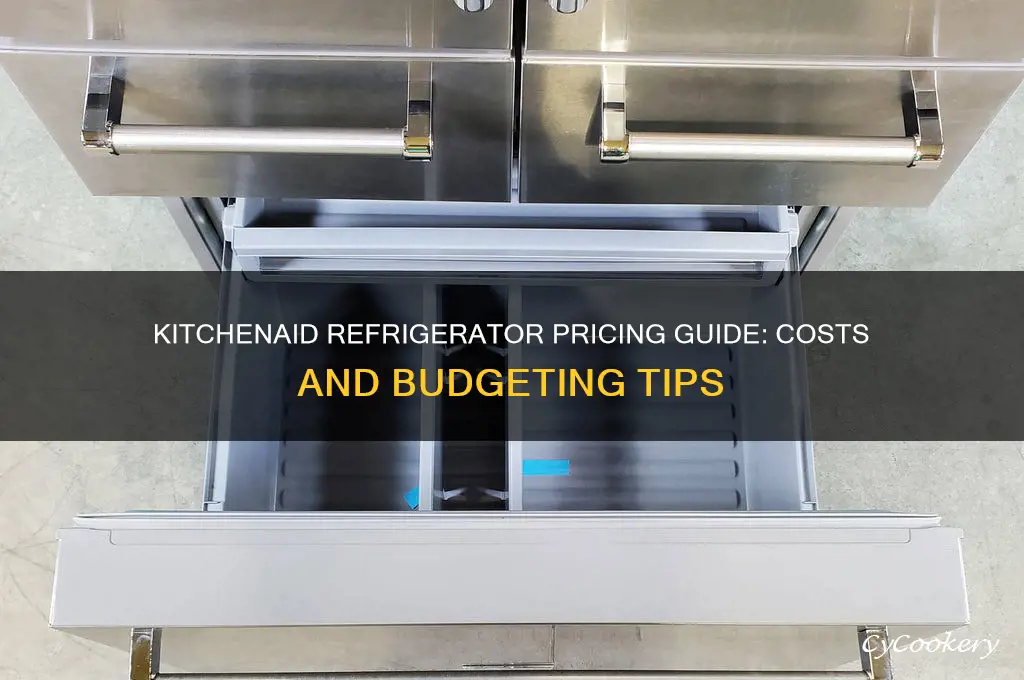 how much does a kitchenaid refrigerator cost