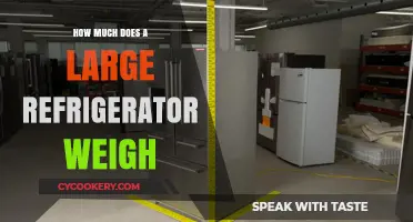 Large Refrigerator Weight: Understanding the Average and Factors