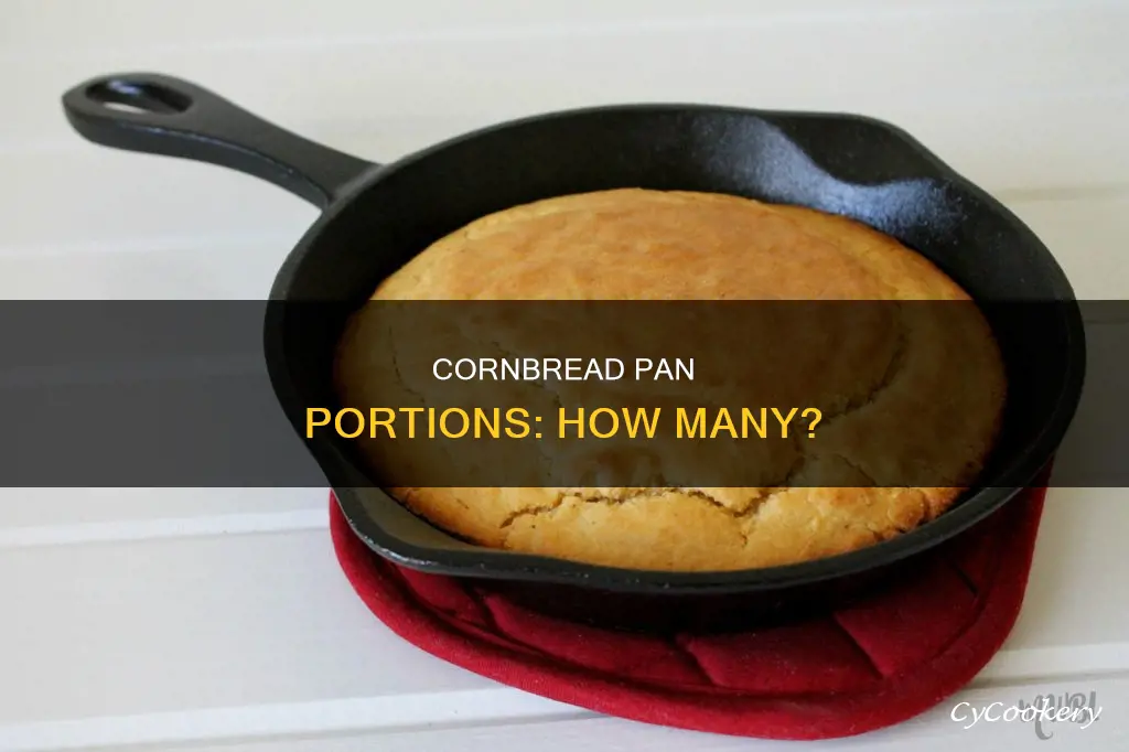 how much does a pan of cornbread feed