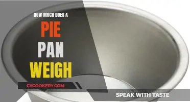 Pie Pan Weight: How Much?