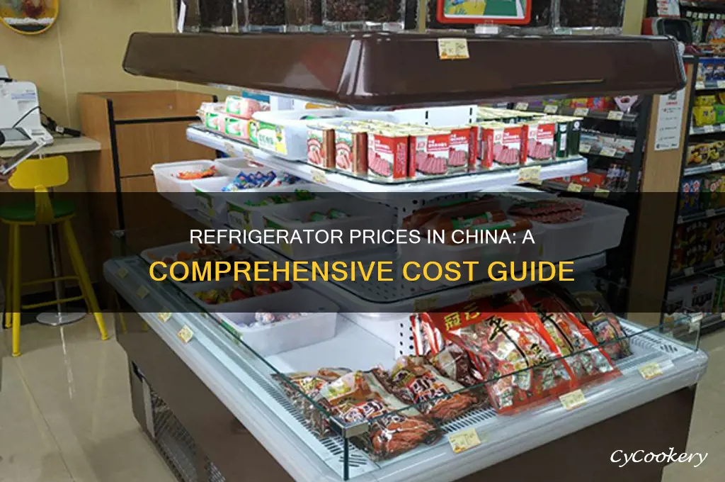 how much does a refrigerator cost in china
