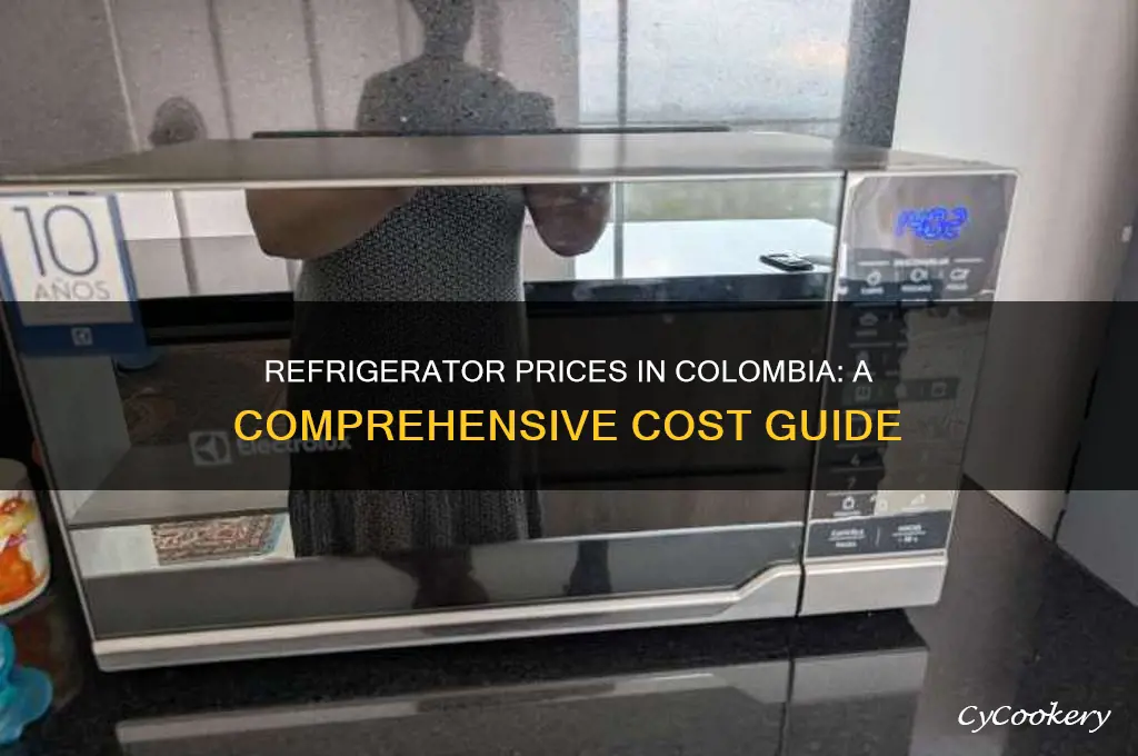 how much does a refrigerator cost in colombia