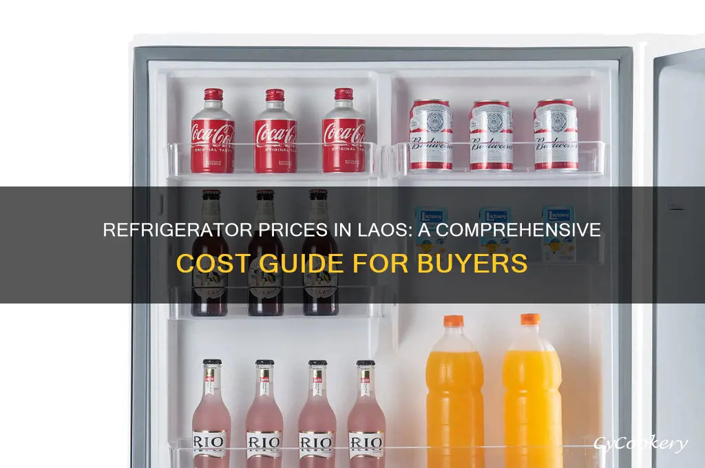 how much does a refrigerator cost in laos