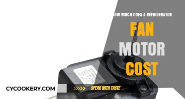 Refrigerator Fan Motor Cost: What to Expect for Repairs or Replacement