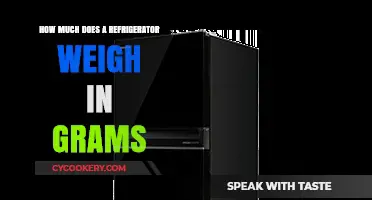 Refrigerator Weight Unveiled: Grams Breakdown for Every Model