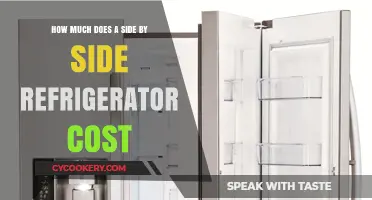 Side by Side Refrigerator Cost Guide: What to Expect