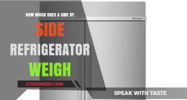Side-by-Side Refrigerator Weight: What to Expect Before Buying