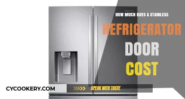 Stainless Refrigerator Door Cost: Pricing Guide for Your Kitchen Upgrade