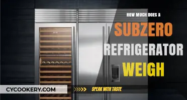 Subzero Refrigerator Weight: A Comprehensive Guide to Their Heaviness
