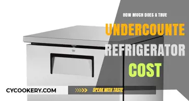 True Undercounter Refrigerator Cost: A Comprehensive Price Guide