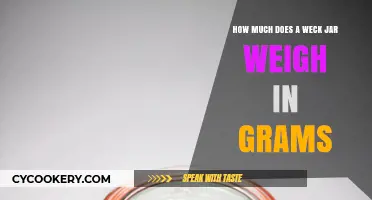Weck Jar Weight: Grams Measurement Guide for Canning Enthusiasts