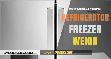 Whirlpool Refrigerator Freezer Weight: A Comprehensive Guide to Models